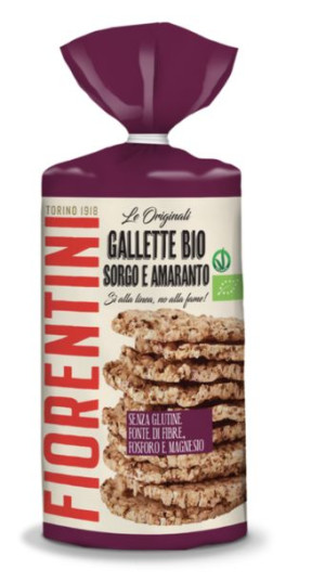 Wafle Z Sorgo I Amarantusa Bezglutenowe Bio 120 G - Fiorentini