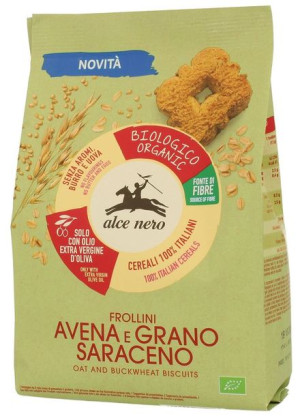 Ciastka Owsiano - Gryczane Z Dodatkiem Oliwy Z Oliwek Extra Virgin (14 %) B