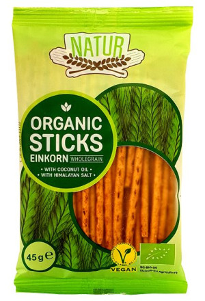 Paluszki Z Samopszy Pełnoziarniste Bio 45 G - Pięć Przemian