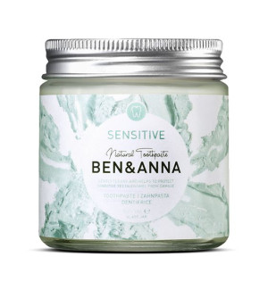 Pasta Do Zębów Wrażliwych Sensitive Eco 100 Ml (słoik) - Ben & Anna
