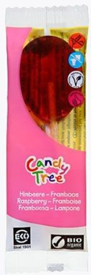 Lizaki O Smaku Malinowym Bezglutenowe Bio 13 G - Candy Tree