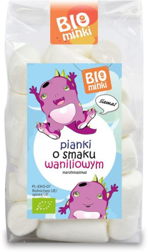 Pianki O Smaku Waniliowym Bio 100 G - Biominki