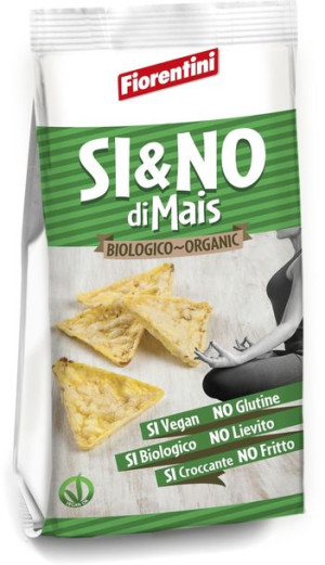 Chrupki Kukurydziane Z Solą Morską Bezglutenowe Bio 100 G - Fiorentini