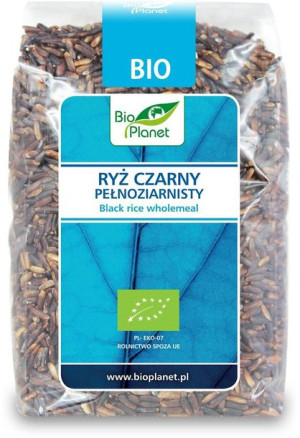 Ryż Czarny Pełnoziarnisty Bio 400 G - Bio Planet