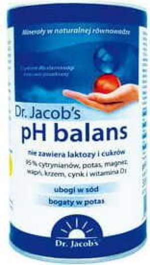 Proszek zasadowy pH Balans 300g DR. JACOB'S