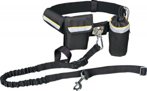 Trixie | Hands Free - Pas biodrowy ze smyczą - Obwód tulowia: 60-120 cm