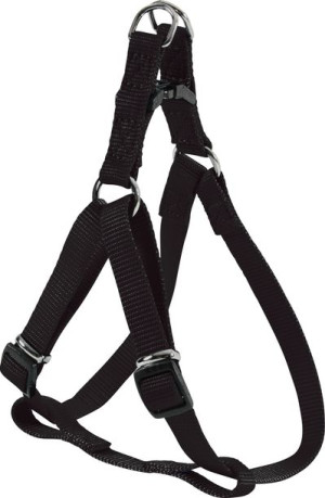 Zolux 462087NOI Szelki nylon "step in"15mm czarne*