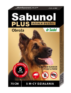 Sabunol 1520 Obroża Plus dla psa 75cm