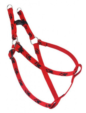 Chaba Szelki 4610 regulowane łapki 6-90cm czer-cza