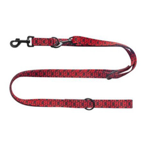 Chaba 5997 Smycz regulo. Fashion 25-260cm czerwona