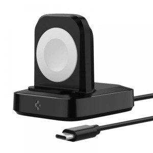 Spigen PF2002 POWERARC APPLE WATCH WIRELESS CHARGER czarny