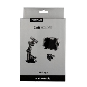 Uchwyt samochodowy VENNUS Q 5 DVD/TABLET /mocowanie do szyby i kratki nawie