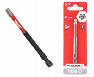 Milwaukee Bit Torx Gwiazdka Udarowy TX30 90mm