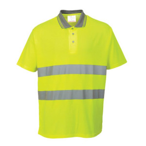 Koszulka Polo Cotton Comfort PORTWEST Żółty L