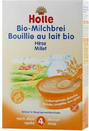 Kasza mleczno-jaglana pełnoziarnista bez glutenu 250g EKO Holle