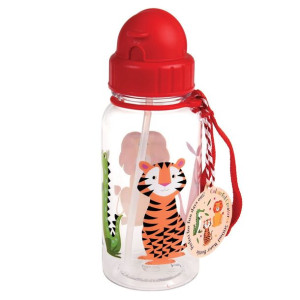 Bidon ze słomką 500 ml Zwierzątka Rex London