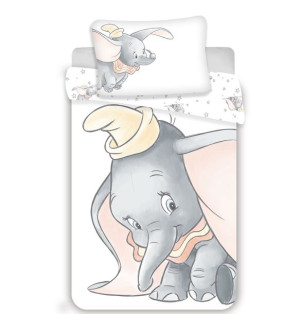 Disney DUMBO szary słonik 6717 Pościel 100x135cm