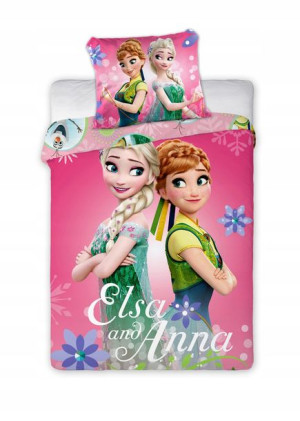 Disney Frozen Elsa & Anna 6487 Pościel 100x135cm