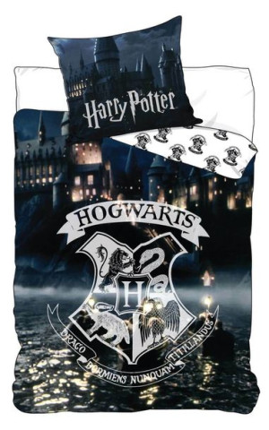 Harry Potter HOGWARD 6737 Pościel bawełna 135x200