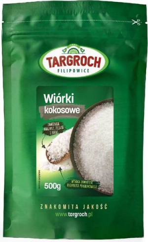 Wiórki kokosowe 500g Targroch