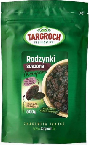 Rodzynki Thompson 500g Targroch