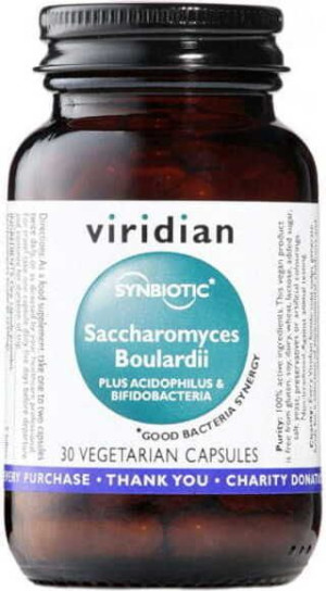 Synbiotyk Saccharomyces Boulardii Synbiotic Sacharomyces Boulardii 30 kapsu