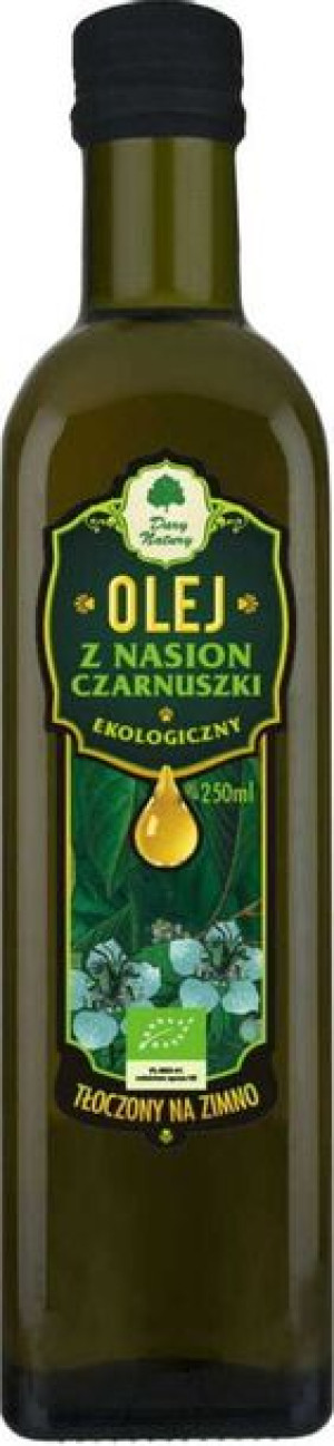Olej Z Nasion Czarnuszki Virgin Bio 250 Ml - Dary Natury