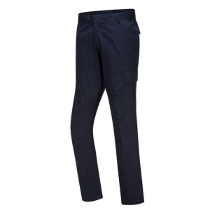 Bojówki Stretch Slim PORTWEST [S231] Granatowy 30