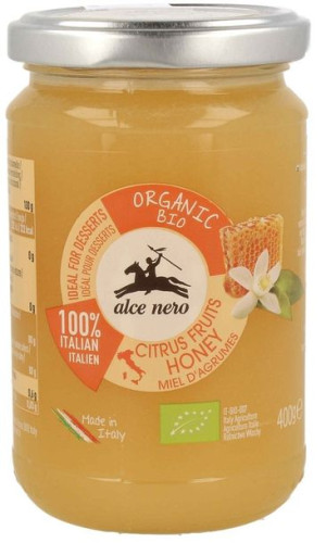 Miód Nektarowy Z Kwiatów Cytrusowych Bio 400 G - Alce Nero