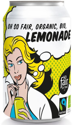 Lemoniada Fair Trade Bio 330 Ml (puszka) - Oxfam
