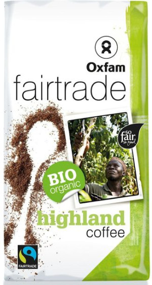 Kawa Mielona Arabica 100% Wysokogórska Fair Trade Bio 250 G - Oxfam