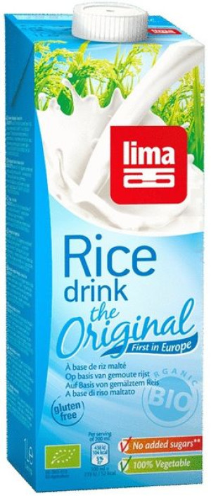 Napój Ryżowy Bezglutenowy Bio 1 L - Lima