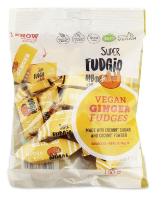 Krówki Imbirowe Bezglutenowe Bio 150 G - Me Gusto (super Fudgio)