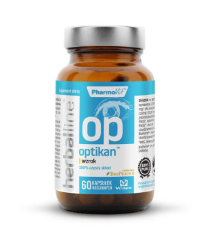 Optikan Na Wzrok 60 Kapsułek 32,4 G - Pharmovit (herballine)