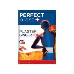 Plaster Rozgrzewający Ginger Forte 1 Szt. (12 X 18 Cm) - Perfect Plast