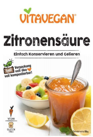 Kwasek Cytrynowy 10 G - Vitavegan