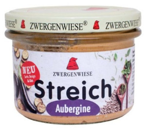 Pasta Słonecznikowa Z Bakłażanem Bezglutenowa Bio 180 G - Zwergenwiese
