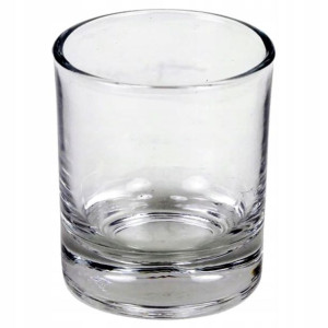 Świecznik na tealight - przeźroczysty uniwersalny