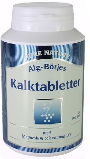 Kalktabletter - chelatowany wapń dla kości, zębów i metabolizmu - 500 tab