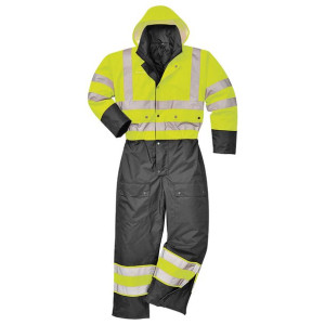 Kombinezon ostrzegawczy kontrastowy ocieplany 3XL