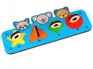 Puzzle Do Tablicy Manipulacyjnej Sensorycznej V3
