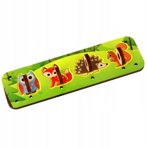Puzzle Do Tablicy Manipulacyjnej Sensorycznej V2
