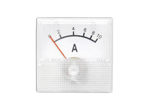 Miernik Analogowy Amperomierz Kwadratowy Mini 10a