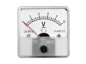 Miernik Analogowy Voltomierz Kwadratowy 10v