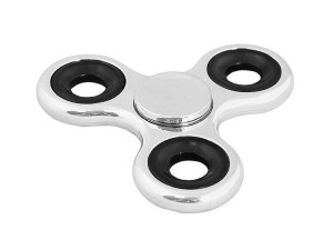 Spinner Fidget Chrom Srebrny
