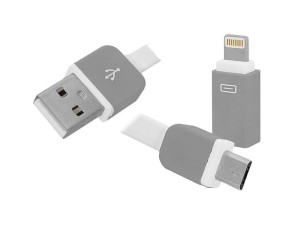 Kabel Usb - Iphone /microusb 3w1