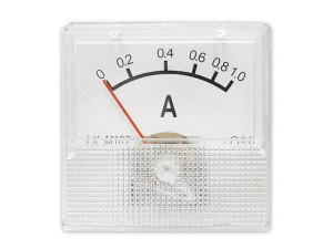 Miernik Analogowy Amperomierz Kwadratowy Mini 1a