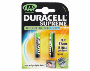 Akumulator Duracell R03, 750mah, Staycharged