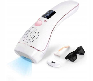 Depilator LASEROWY IPL Do Włosów ZESTAW Ciała LCD