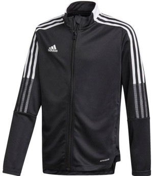 Bluza dla dzieci adidas Tiro 21 Track Jacket Youth czarna GM7314